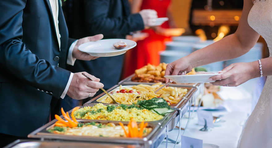 Banquetes y Pasteleria para celebración de matrimonios